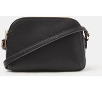 Accessorize Accessorize Black Double Zip Crossbody Bag