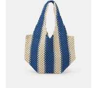 Accessorize Accessorize Blue Macrame Tote Bag