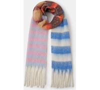 Accessorize Accessorize Blue Super Soft Mix Stripe Scarf