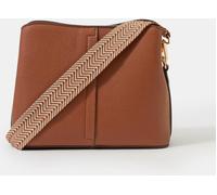 Accessorize Accessorize Brown Webbing Strap Crossbody Bag