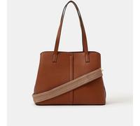 Accessorize Accessorize Brown Webbing Strap Shoulder Bag