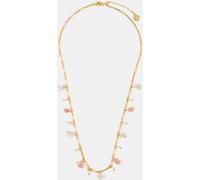 Accessorize Accessorize Gold Plated 14ct Semi Precious Charm Necklace
