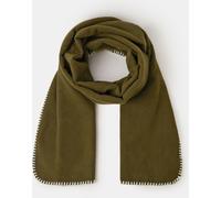 Accessorize Accessorize Green Stitched Edge Blanket Scarf