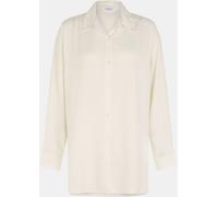 Accessorize Accessorize Natural Long Sleeve Stripe Beach Cover Up Shirt Natural xlarge
