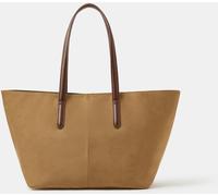 Accessorize Accessorize Natural Suedette Tote Bag