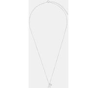 Accessorize Accessorize Silver Tone Sterling Silver Diamanté Initial Pendant Necklace
