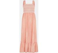 Accessorize Robe Accessorize Fleurie Brodée smockée mi-longue Rose Grand