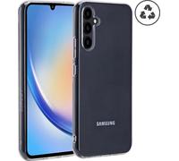 Accezz 100% Recycled Clear Backcover for the Samsung Galaxy A34 (5G) - Transparant