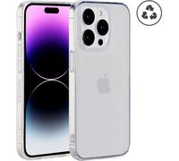 Accezz 100% Recycled Clear Backcover voor de iPhone 14 Pro - Transparant