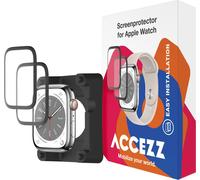 Accezz 2x Protection d'écran avec applicateur pour l'Apple Watch Series 10 - 42 mm