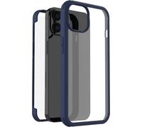 Accezz Coque de protection intégrale à 360° pour iPhone 14 Pro Max - Bleu