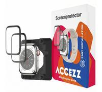 Accezz Accezz 2x Protecteur d'écran avec applicateur pour Watch Series 10 / 11 42 mm Transparent