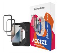 Accezz Accezz 2x Protecteur d'écran avec applicateur pour Watch Series 10 / 11 46 mm Transparent
