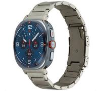 Accezz Accezz Bracelet en acier Titane mat Samsung Galaxy Watch Ultra (2024/2025) Titanium Argent