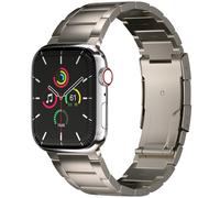 Accezz Bracelet en acier Titane mat pour Apple Watch | 38/40/41/42 mm - Titanium