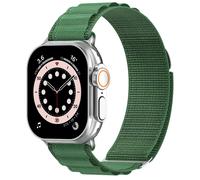 Accezz Bracelet en nylon Alpine pour Apple Watch | 44/45/46/49 mm - Olive Green