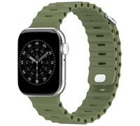 Accezz Accezz Bracelet Ocean pour Watch | 38/40/41/42 mm Khaki Vert foncé