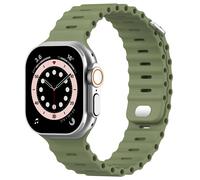 Accezz Accezz Bracelet Ocean pour Watch | 44/45/46/49 mm Khaki Vert foncé