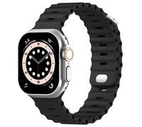 Accezz Bracelet Ocean pour Apple Watch | 38/40/41/42 mm - Noir