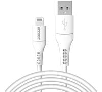Accezz Accezz Câble Lightning vers USB Certifié MFi 2 mètres Blanc Blanc