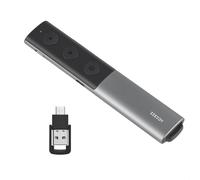 Accezz Accezz Clicker de Présentation Présentateur avec Pointeur Laser Noir Gris