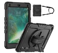 Accezz Accezz Coque arrière Defender XT iPad 6 (2018) 9.7 pouces / iPad 5 (2017) 9.7 pouces Noir Noir