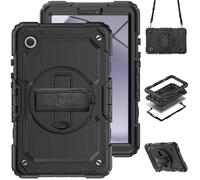 Accezz Accezz Coque arrière Defender XT Samsung Galaxy Tab A9 8.7 pouces Noir Noir