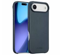Accezz Accezz Coque arrière en cuir avec MagSafe iPhone Air Nightfall Blue Bleu foncé