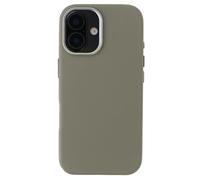 Accezz Coque arrière Mesh avec MagSafe pour Apple iPhone 16 - Gris foncé