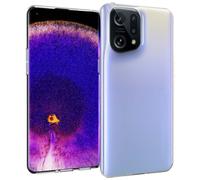 Accezz Accezz Coque Clear pour Oppo Find X5 Pro 5G Transparent Transparent