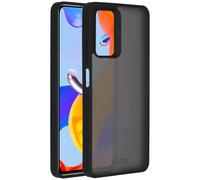 Accezz Accezz Coque Givrée Robuste pour Xiaomi Redmi Note 11 Pro Noir Noir