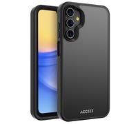 Accezz Coque Givrée Robuste pour Samsung Galaxy A15 (5G/4G) - Noir