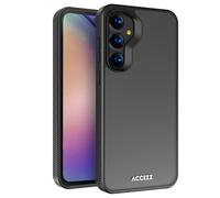 Accezz Coque Givrée Robuste pour Samsung Galaxy A55 - Noir