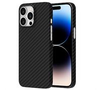 Accezz Accezz Coque Kevlar® MagSafe pour iPhone 14 Pro Max Noir Noir