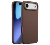Accezz Accezz Coque Liquid Silicone avec MagSafe pour iPhone Air New Tea Brown Marron