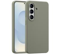 Accezz Coque Liquid Silicone avec MagSafe pour Samsung Galaxy S26 - Cooper Green