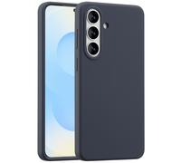 Accezz Coque Liquid Silicone avec MagSafe pour Samsung Galaxy S26 Plus - Bleu foncé