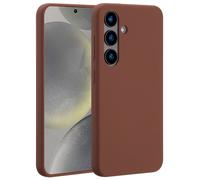 Accezz Coque Liquid Silicone avec MagSafe pour Samsung Galaxy S24 - New Tea Brown