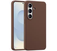 Accezz Accezz Coque Liquid Silicone avec MagSafe Samsung Galaxy S26 New Tea Brown Marron