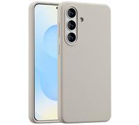 Accezz Coque Liquid Silicone avec MagSafe pour Samsung Galaxy S26 Plus - Stone