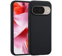 Accezz Accezz Coque Liquid Silicone pour Google Pixel 11 / 11 Pro / 10 / 10 Pro Noir Noir