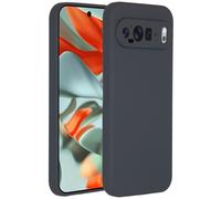 Accezz Coque Liquid Silicone pour Google Pixel 9 Pro XL - Bleu foncé