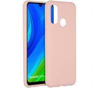 Accezz Accezz Coque Liquid Silicone Huawei P Smart (2020) Rose Rose