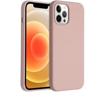 Accezz Accezz Coque Liquid Silicone iPhone 12 Pro Max Rose Rose