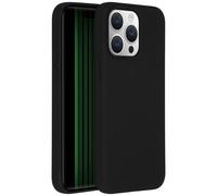 Accezz Accezz Coque Liquid Silicone iPhone 15 Pro Max Noir Noir