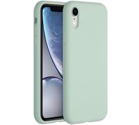 Accezz Accezz Coque Liquid Silicone iPhone Xr Sky Blue Bleu clair