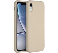 Accezz Accezz Coque Liquid Silicone iPhone Xr Stone Beige