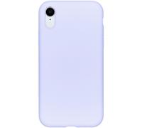 Accezz Accezz Coque Liquid Silicone iPhone Xr Violet Violet