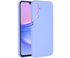 Accezz Accezz Coque Liquid Silicone Samsung Galaxy A15 (5G/4G) Violet Violet