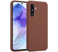 Accezz Coque Liquid Silicone pour Samsung Galaxy A36 / A56 - New Tea Brown